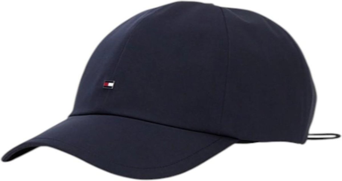 Boné Tommy Hilfiger Waterproof 6 Panel Unissex Nylon Marinho