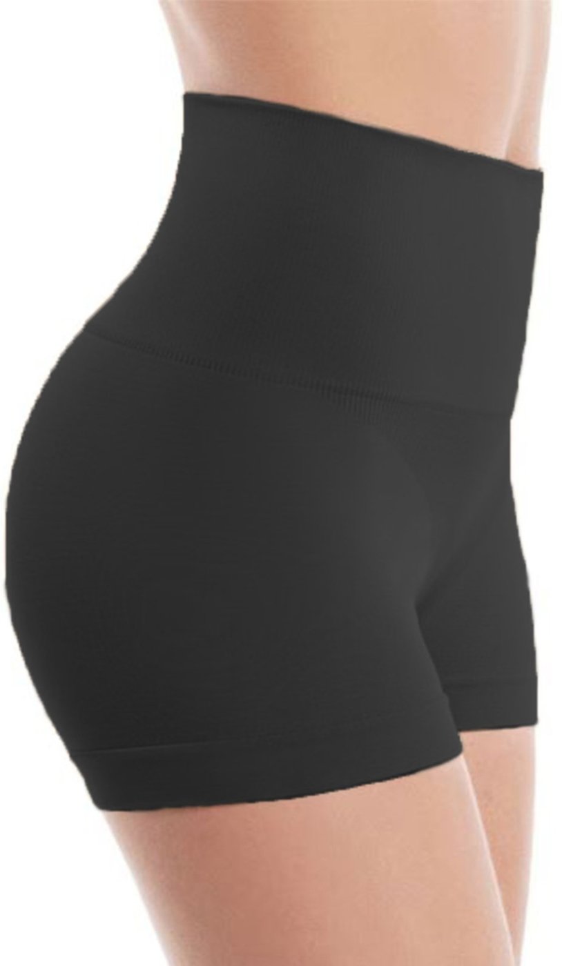 Imagem principal Calcinha Loba Redutora Boxer Slim Sem Costura Lupo preto Lupo preto