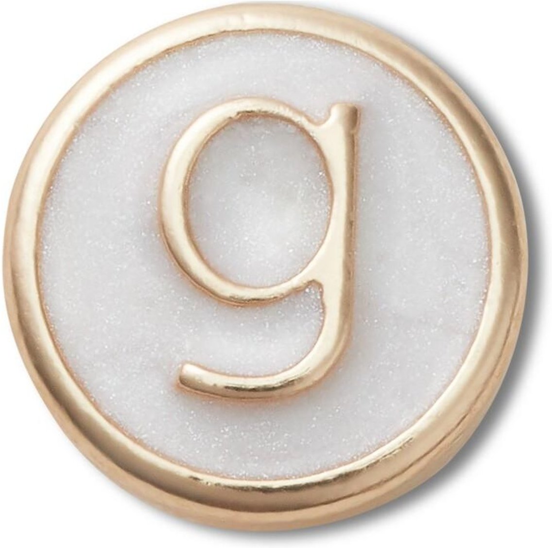 Infantil - Jibbitz™ letra g pequena perolizada unico