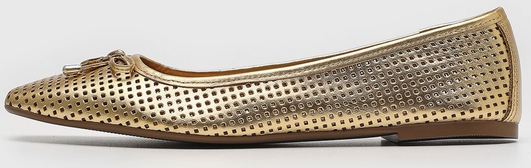 Sapatilha Jorge Bischoff Lasercut Dourada