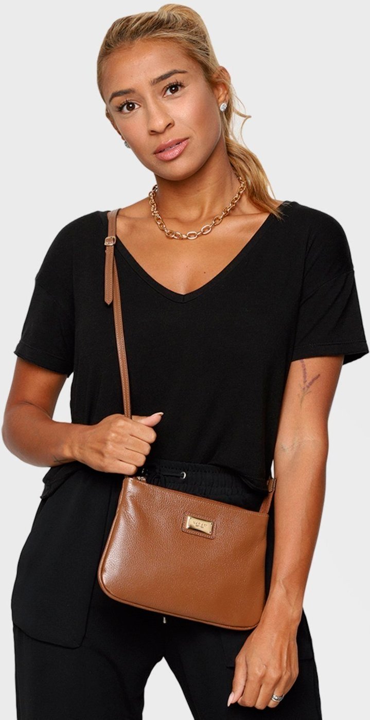 Imagem principal Bolsa Transversal Couro Mariart 199MRT Havana caramelo Mariart caramelo