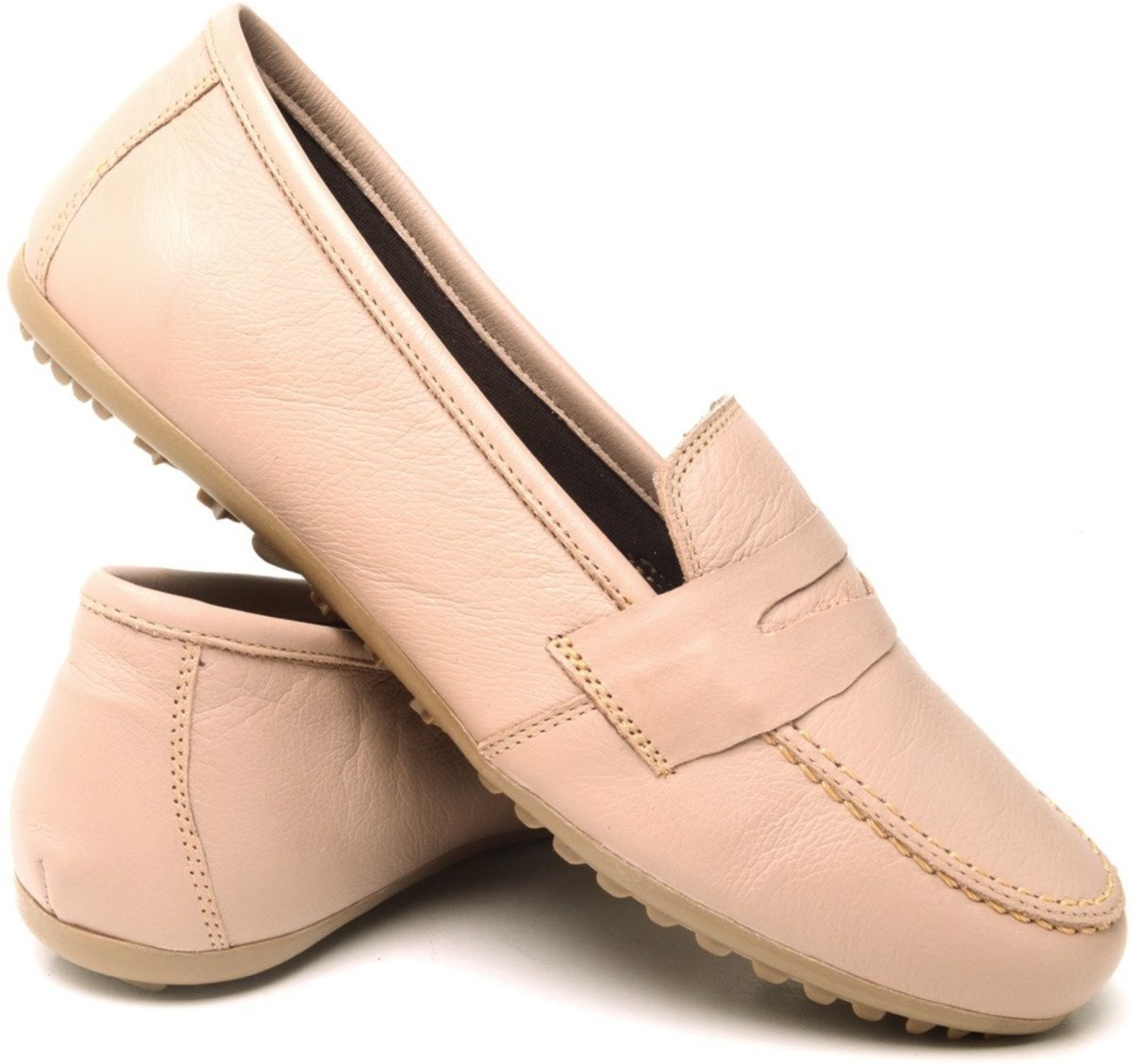 Imagem principal Mocassim Giulia Capri - Couro - Coleção 2025 - Cod200 nude/rosa/rosê nude nude/rosa/rosê nude
