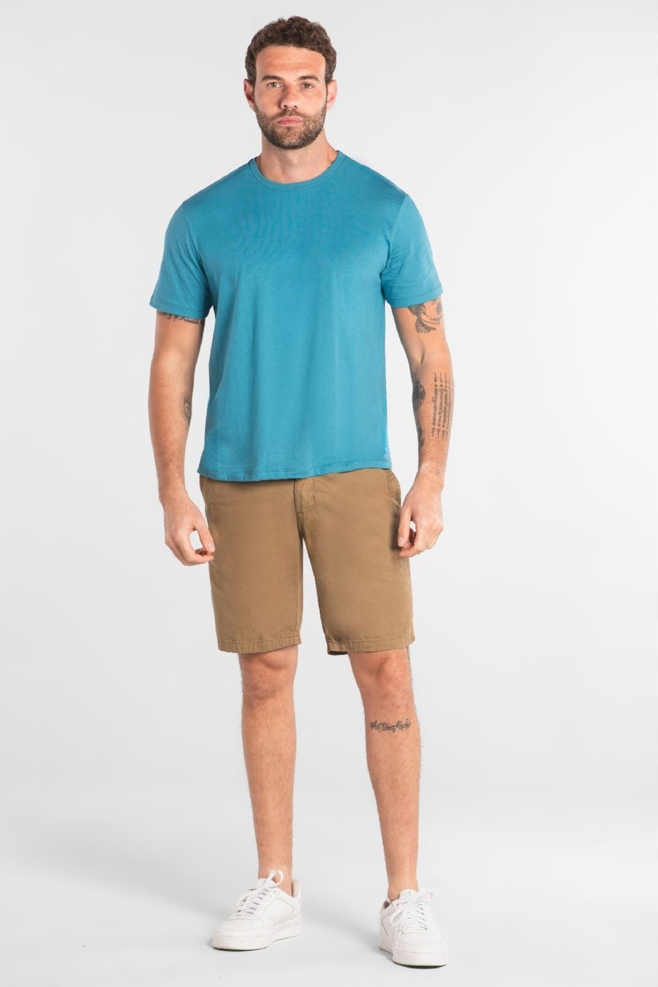 Imagem principal Camiseta Manga Curta Masculina Just Basic branco JUST BASIC branco