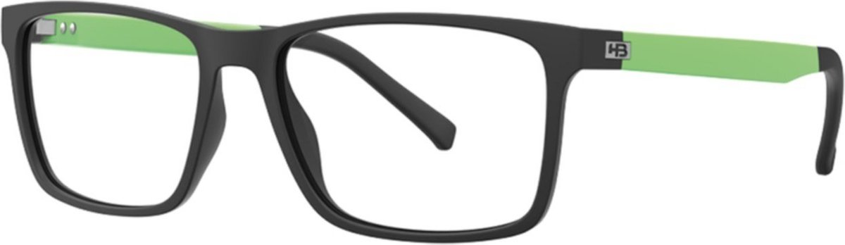 Imagem principal Armação de Óculos HB Polytech 0508 - Preto e Verde 53 preto verde Hb preto verde