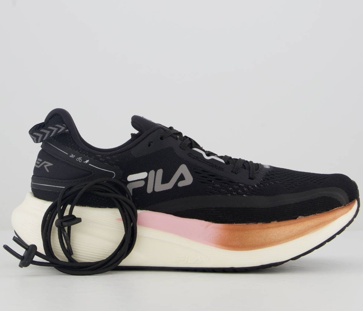 Imagem principal Tênis Fila Racer T2 Extreme Feminino preto Fila preto