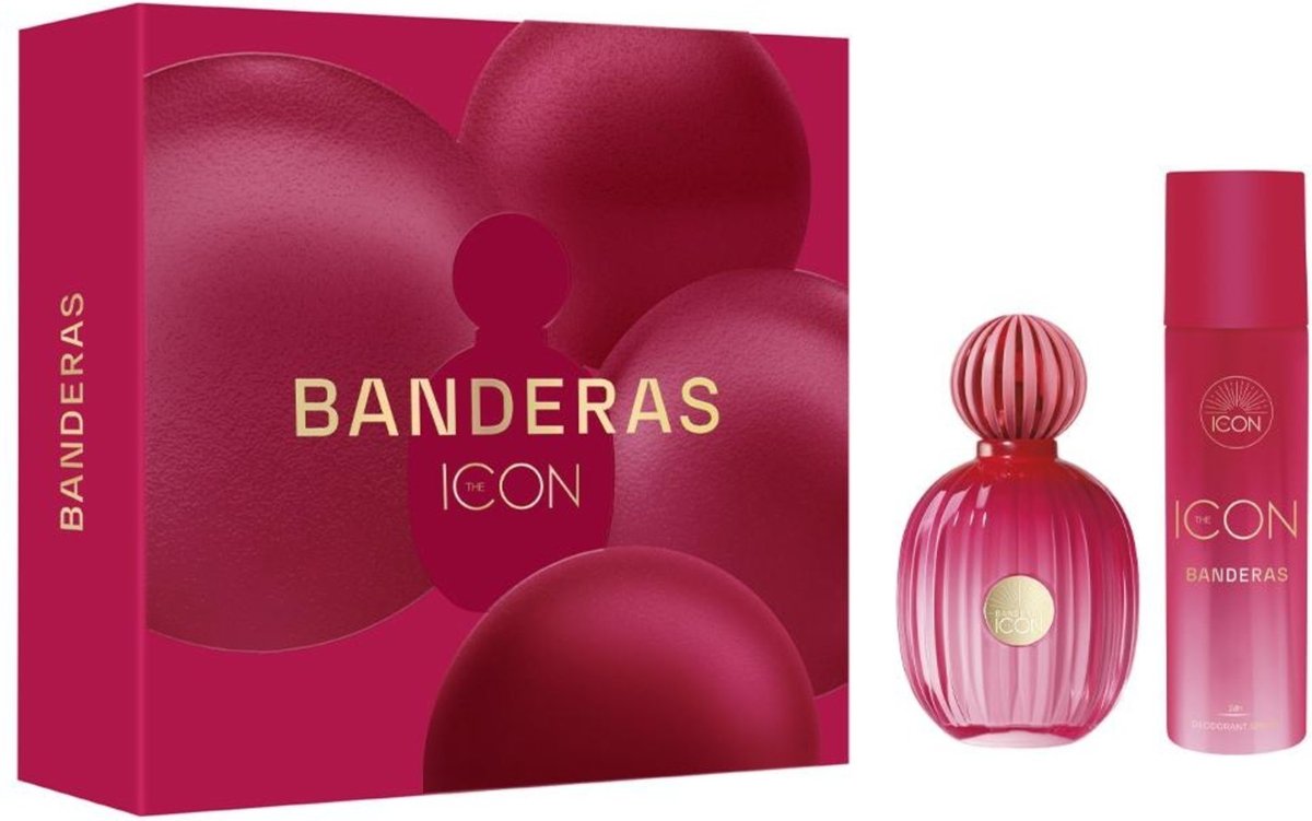 Imagem principal Kit Banderas The Icon Eau de Parfum For Women 100ml +Desodorante 150ml incolor Banderas incolor