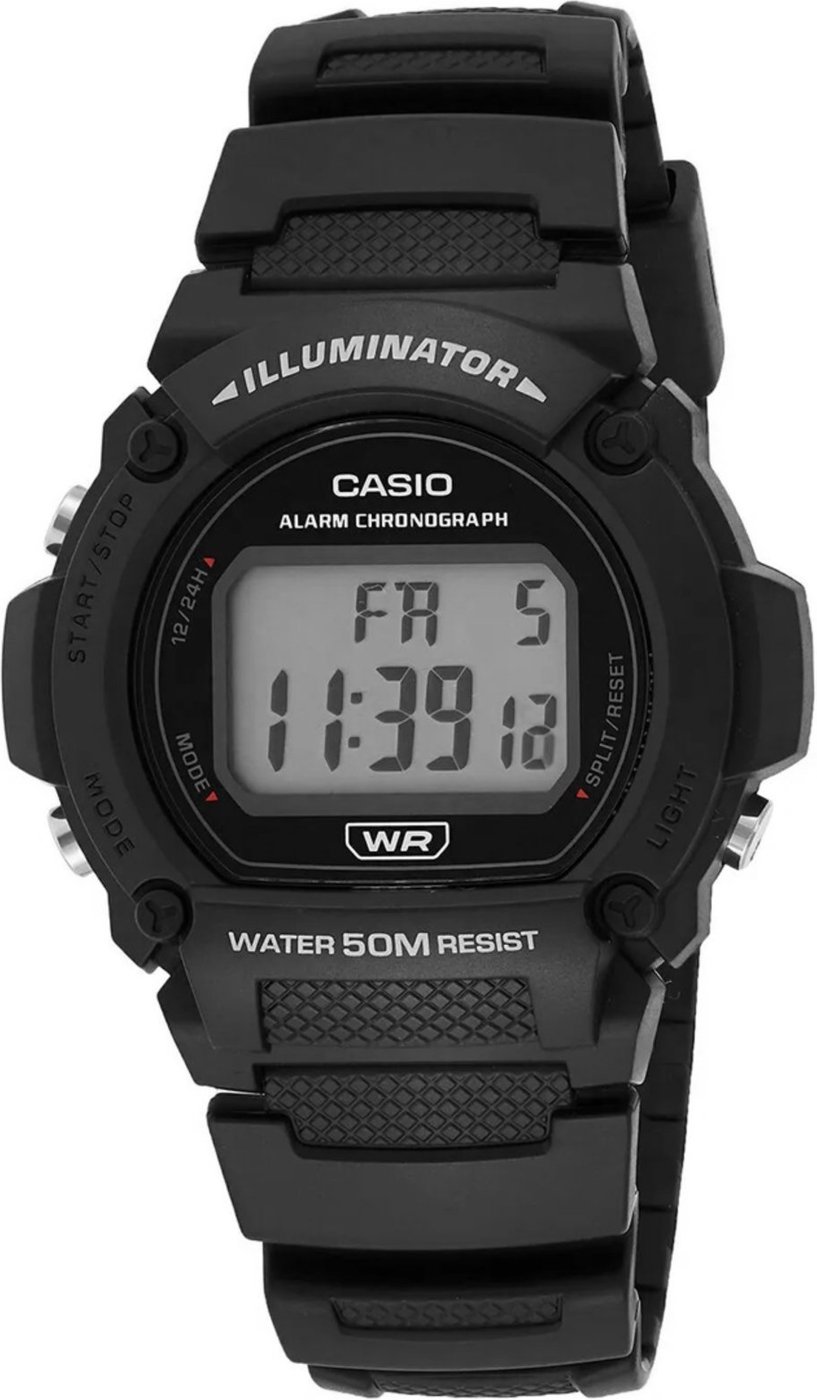 Imagem principal Relógio Casio Standard Digital W-219H-1AVDF-SC preto Casio preto