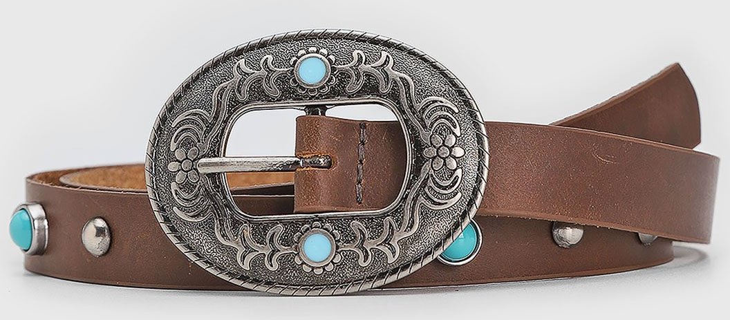 Cinto Feminino Luiza Barcelos Fivela Pedraria