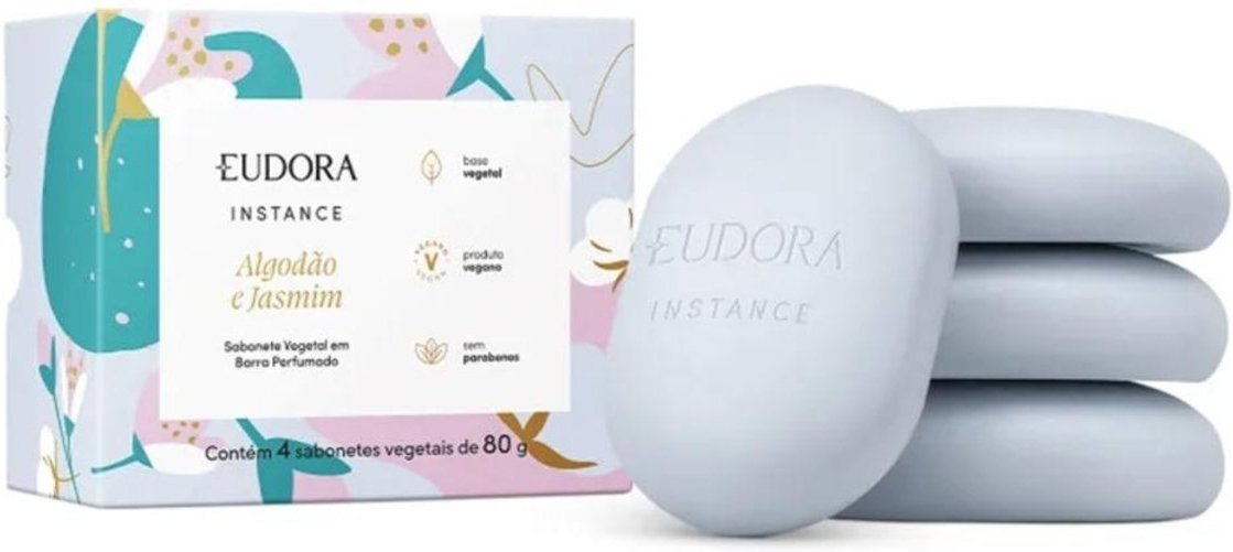 Sabonete Instance Algodão e Jasmim Eudora