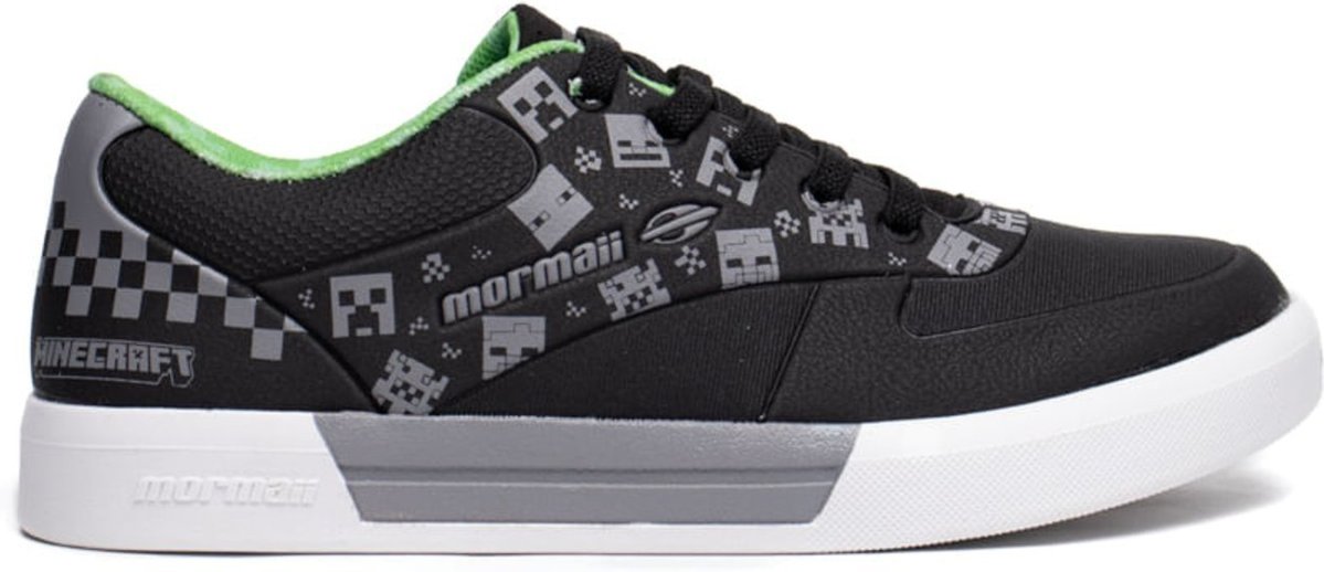 Imagem principal Infantil - Tênis Mormaii Minecraft Calce Fácil Cinza preto Mormaii preto