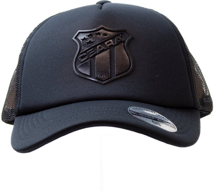 Boné Supercap Ceará Trucker Silk Relevo Helanca