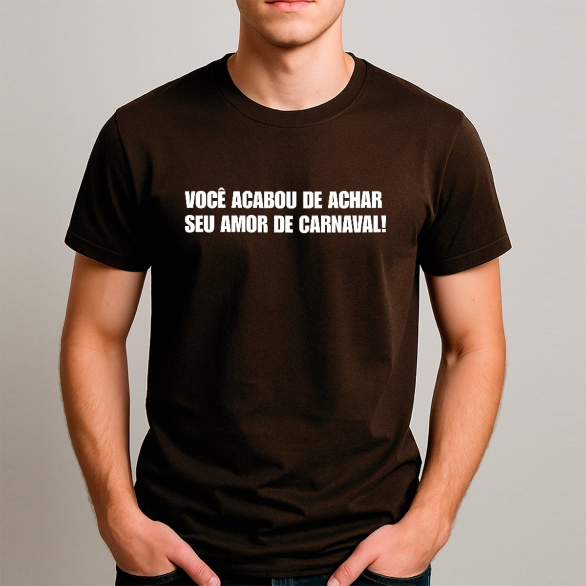 Imagem principal Camiseta Ousy Básica Amor De Carnaval Bloco Da Paquera Unissex rosa ousy rosa