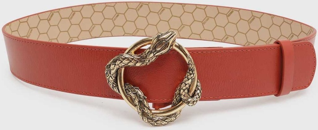 Cinto Feminino Arezzo Veg Oil Fivela Serpente