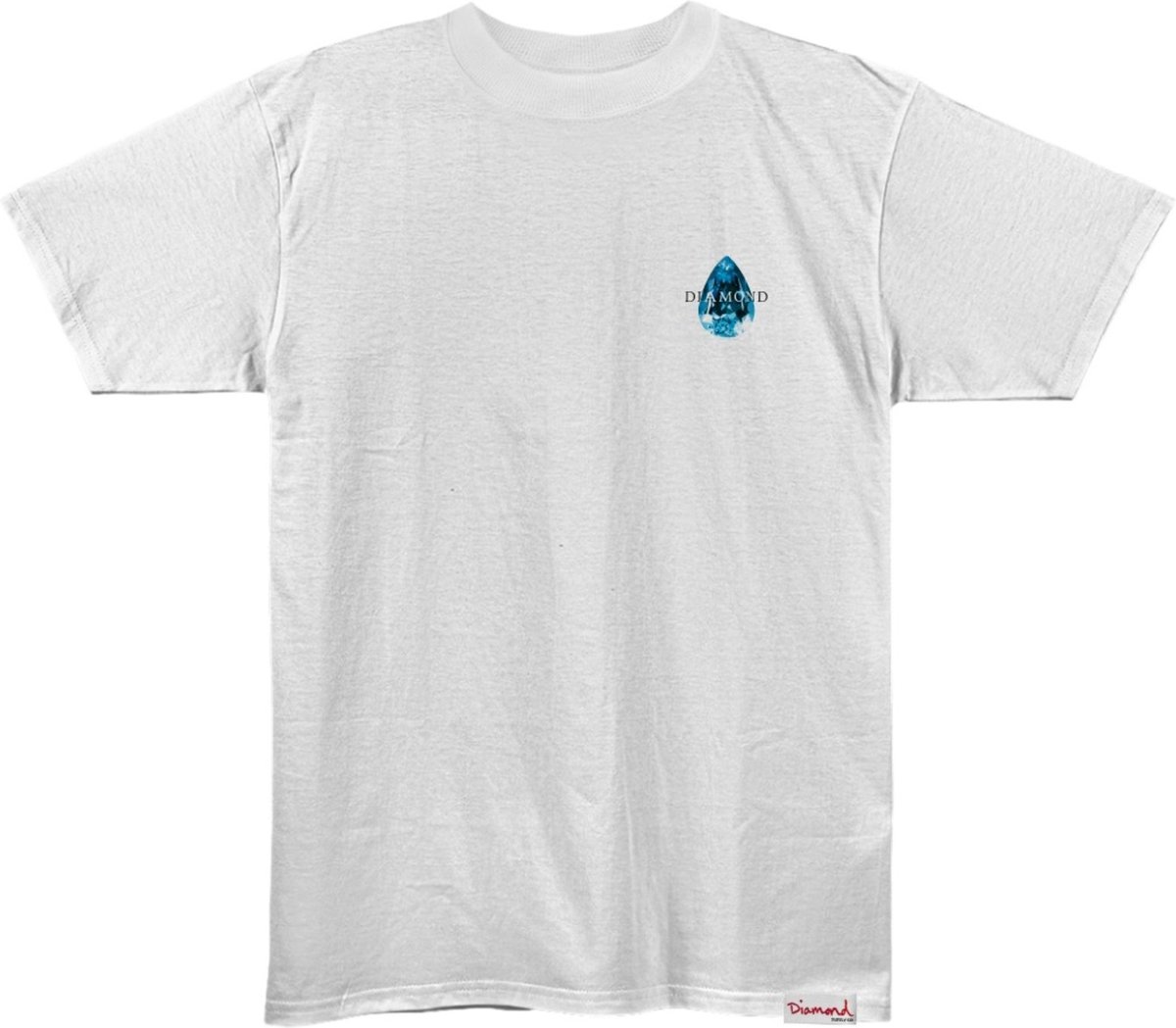Imagem principal Camiseta Diamond Tear Drop Tee - WHITE branco white Diamond branco white