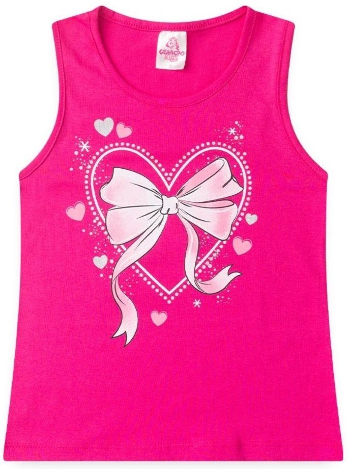 Imagem principal Infantil - Conjunto para Menina Regata e Shorts Laço GKS rosa GKS rosa