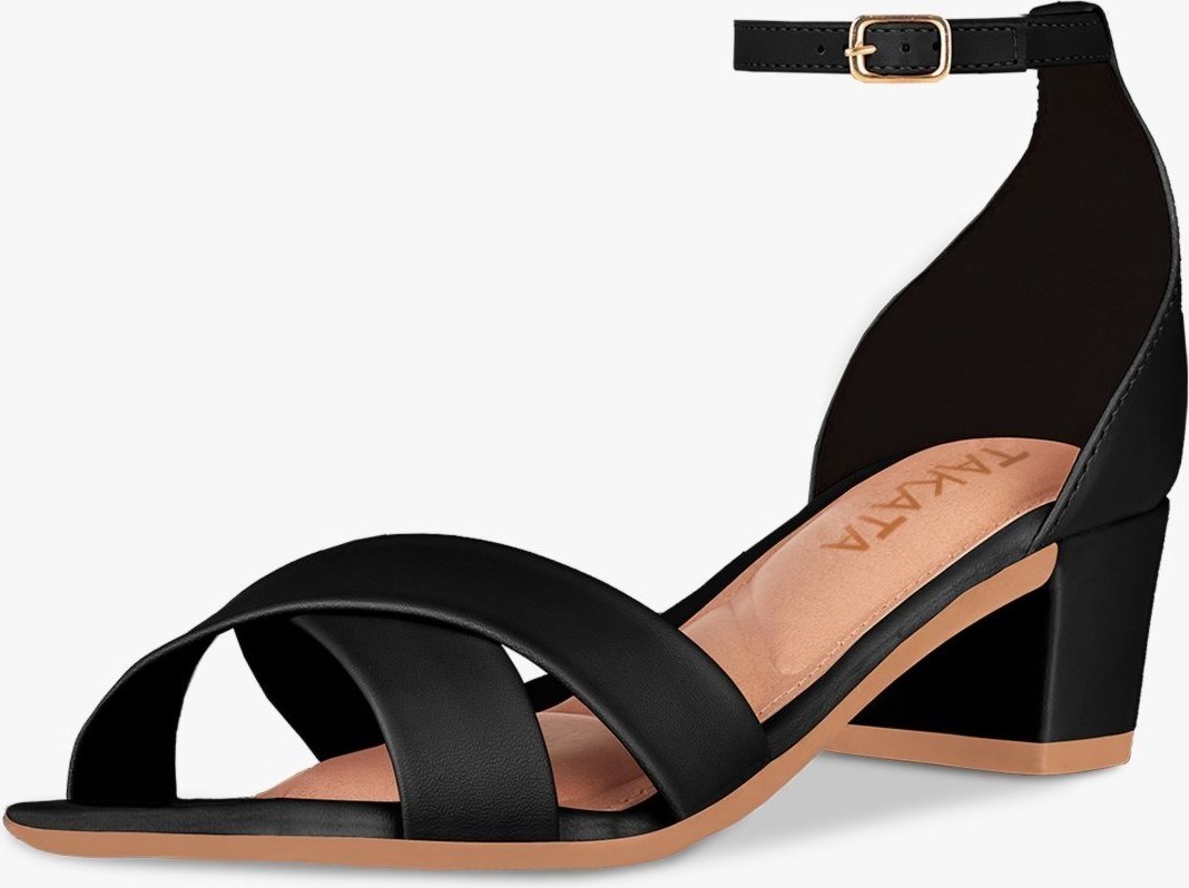 Sandalia Feminina Colorida Festa Salto Baixo Grosso Moda