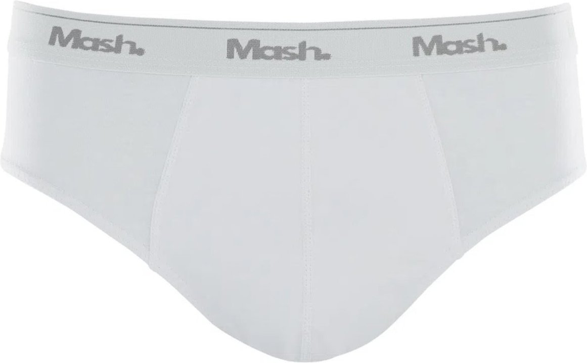 Imagem principal Cueca Mash Slip Cotton Basic Branca branco MASH branco