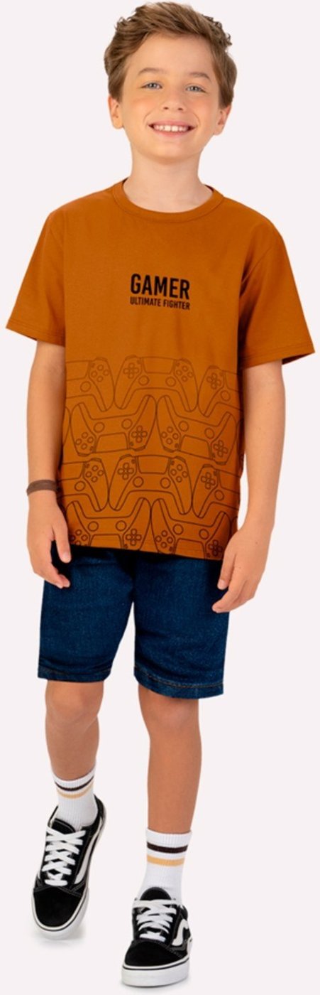 Imagem principal Infantil - Camiseta Menino Game Kyly verde Kyly verde