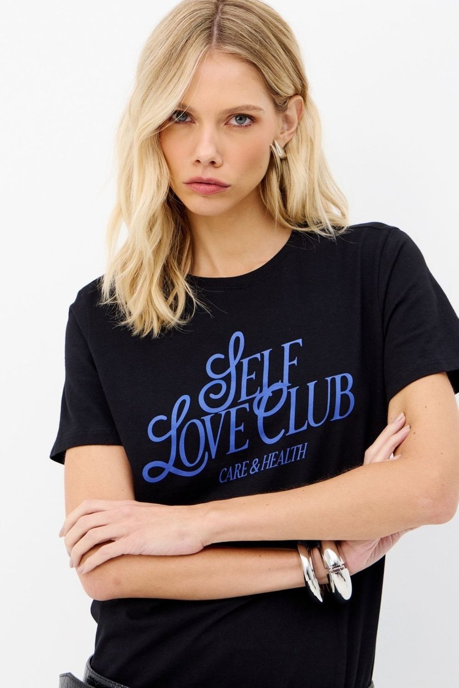 Imagem principal T-Shirt Self Love Feminina Inblanche preto Inblanche preto