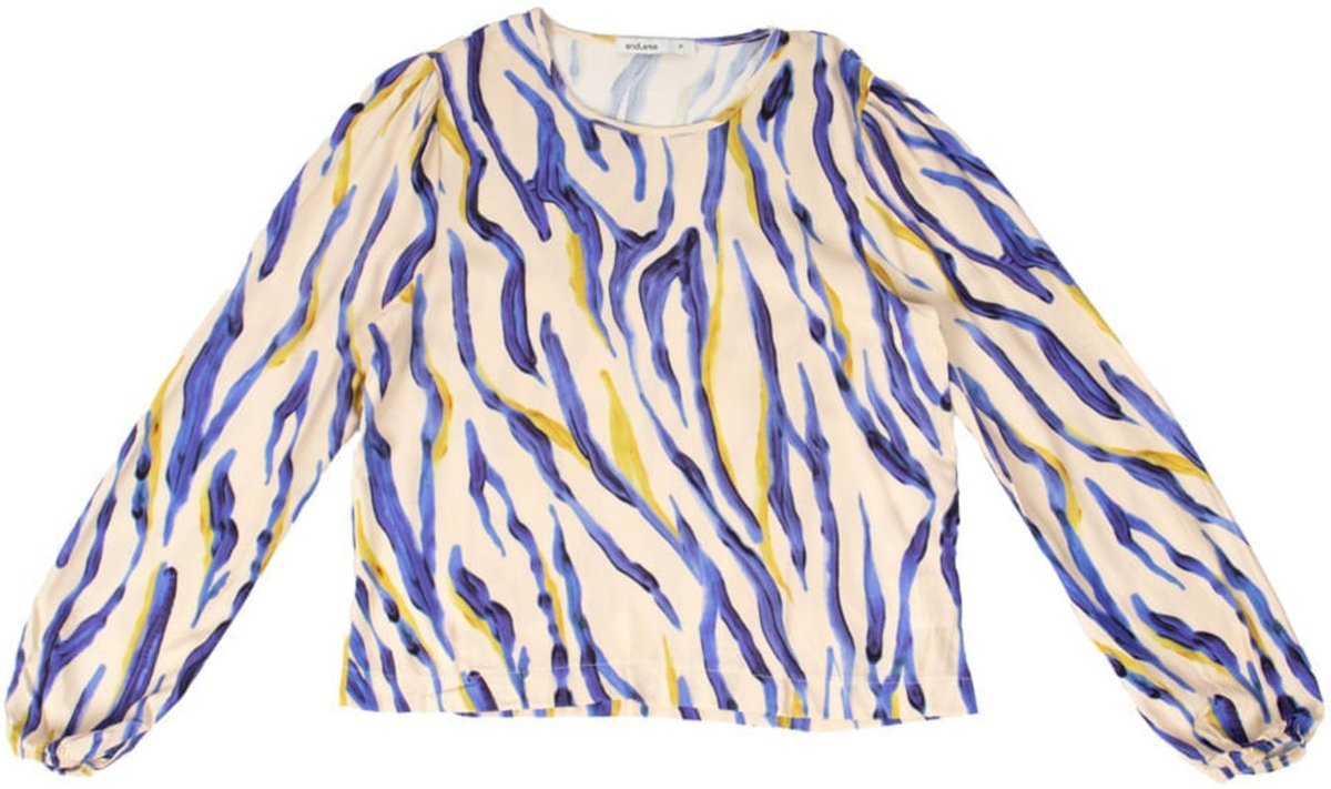 Blusa Feminina Rovitex Estampada Off White