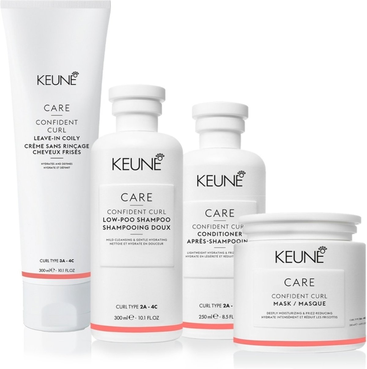 Imagem principal Kit Keune Care Confident Curl Coily Full (4 produtos) multicolorido Keune multicolorido