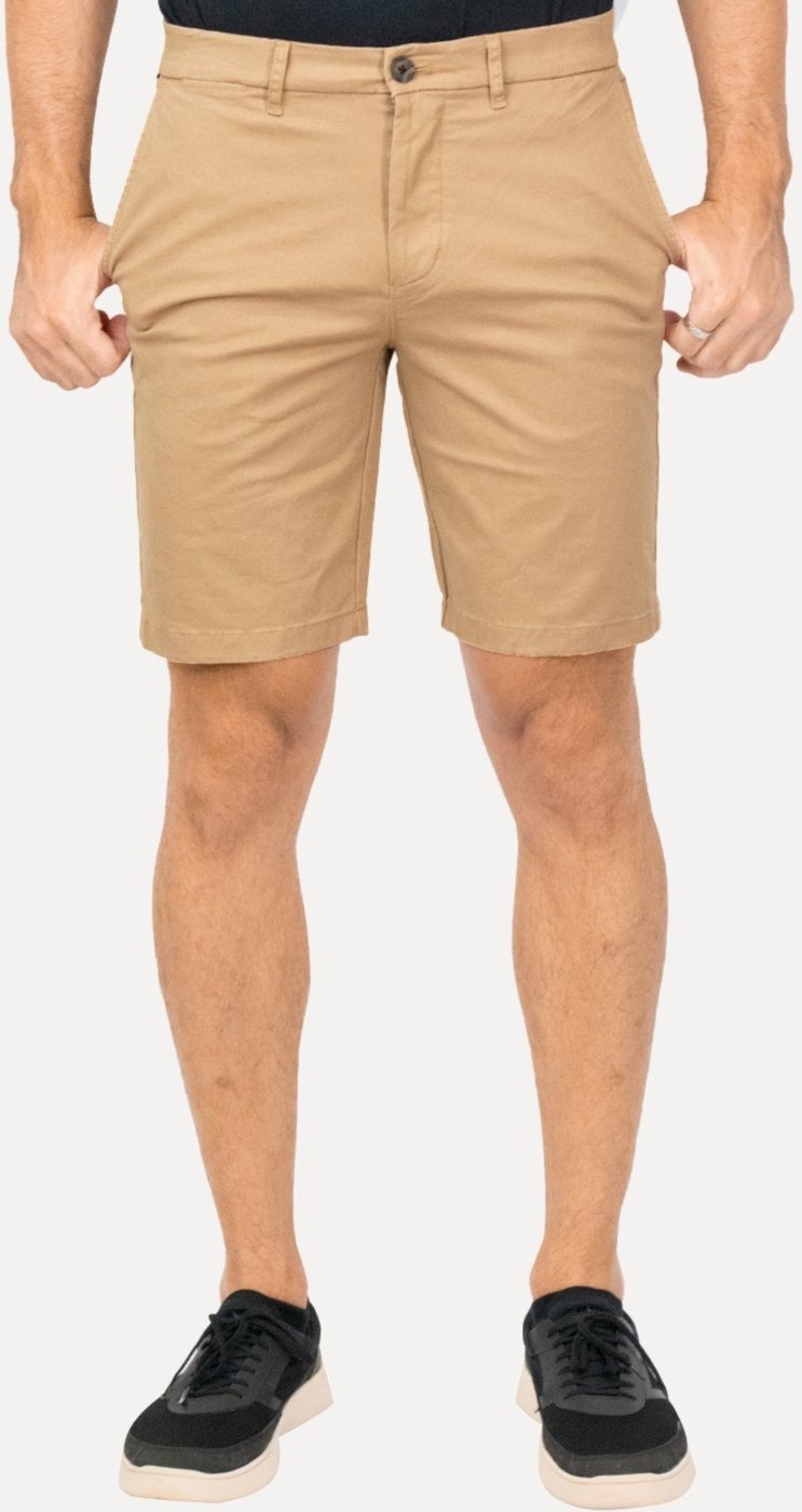 Imagem principal Bermuda Tommy Hilfiger Masculina Sarja Brooklyn 9in cáqui Tommy Hilfiger cáqui