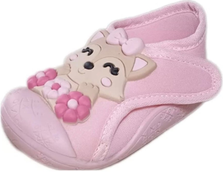Imagem principal Infantil - Tênis meia Solzim calce fácil raposa rosa Solzim rosa