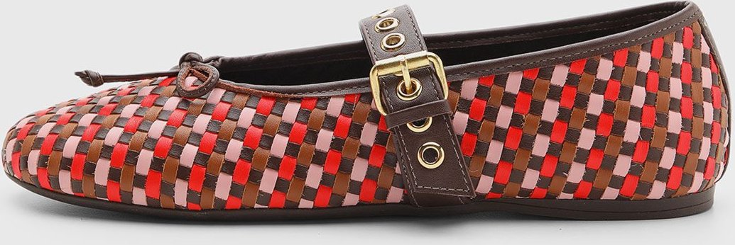 Imagem principal Sapatilha Feminina Luiza Barcelos Trançada Vermelha vermelho vermelho