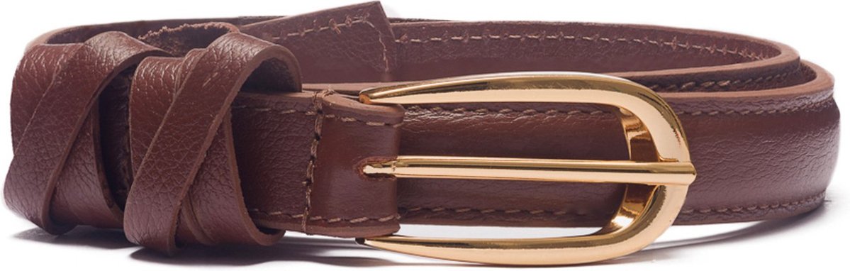 Cinto MY.NA Couro Fivela Passante