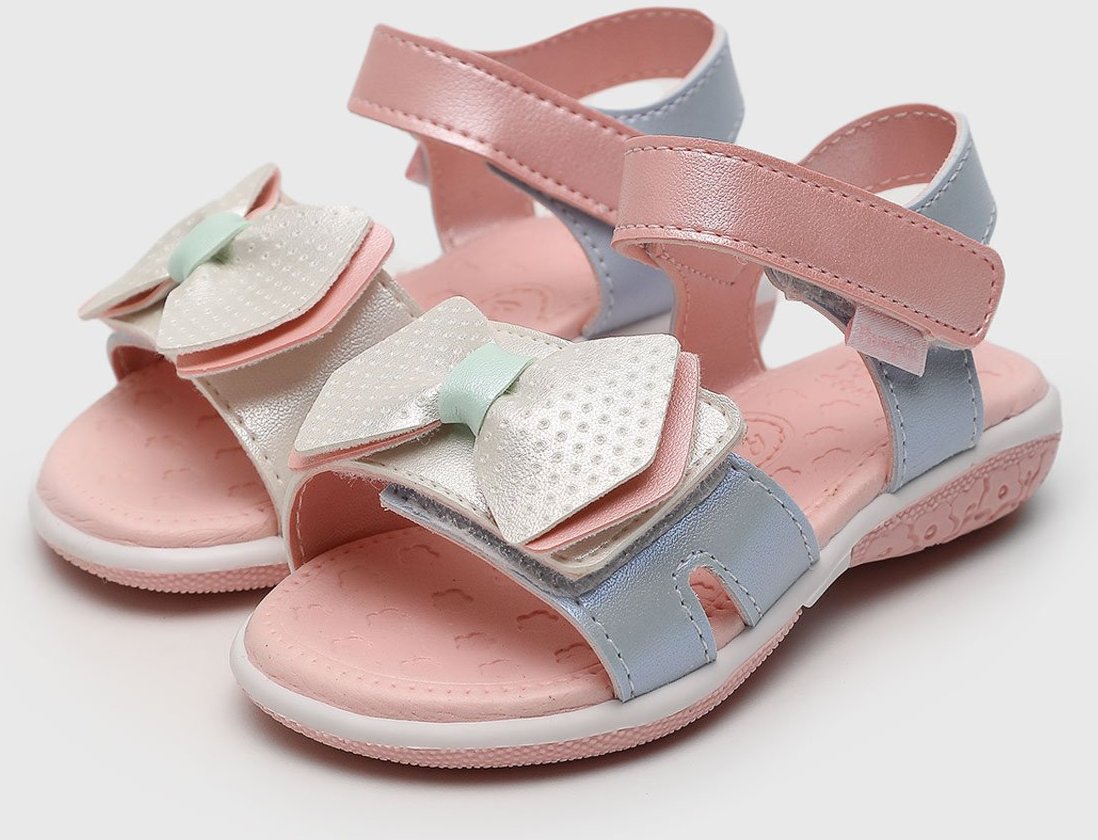 Imagem principal Infantil - Sandália Papete Pampili Laço rosa Pampili rosa