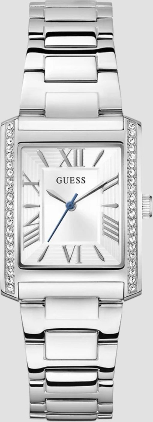 Imagem principal Relógio Guess Retangular Cristais prata Guess prata