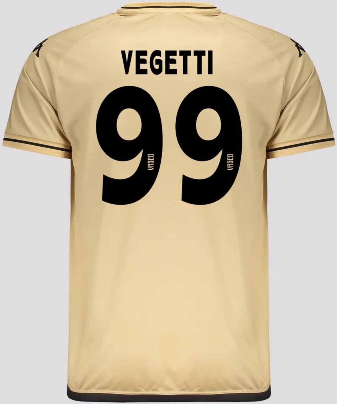 Imagem principal Camisa Kappa Vasco Supporter Shore Dourada 99 Vegetti amarelo Kappa amarelo