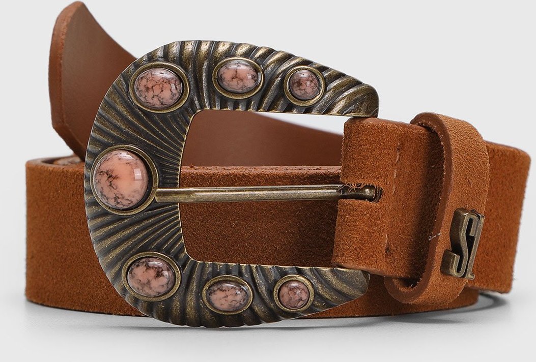 Cinto Feminino Santa Lolla Fivela Pedras