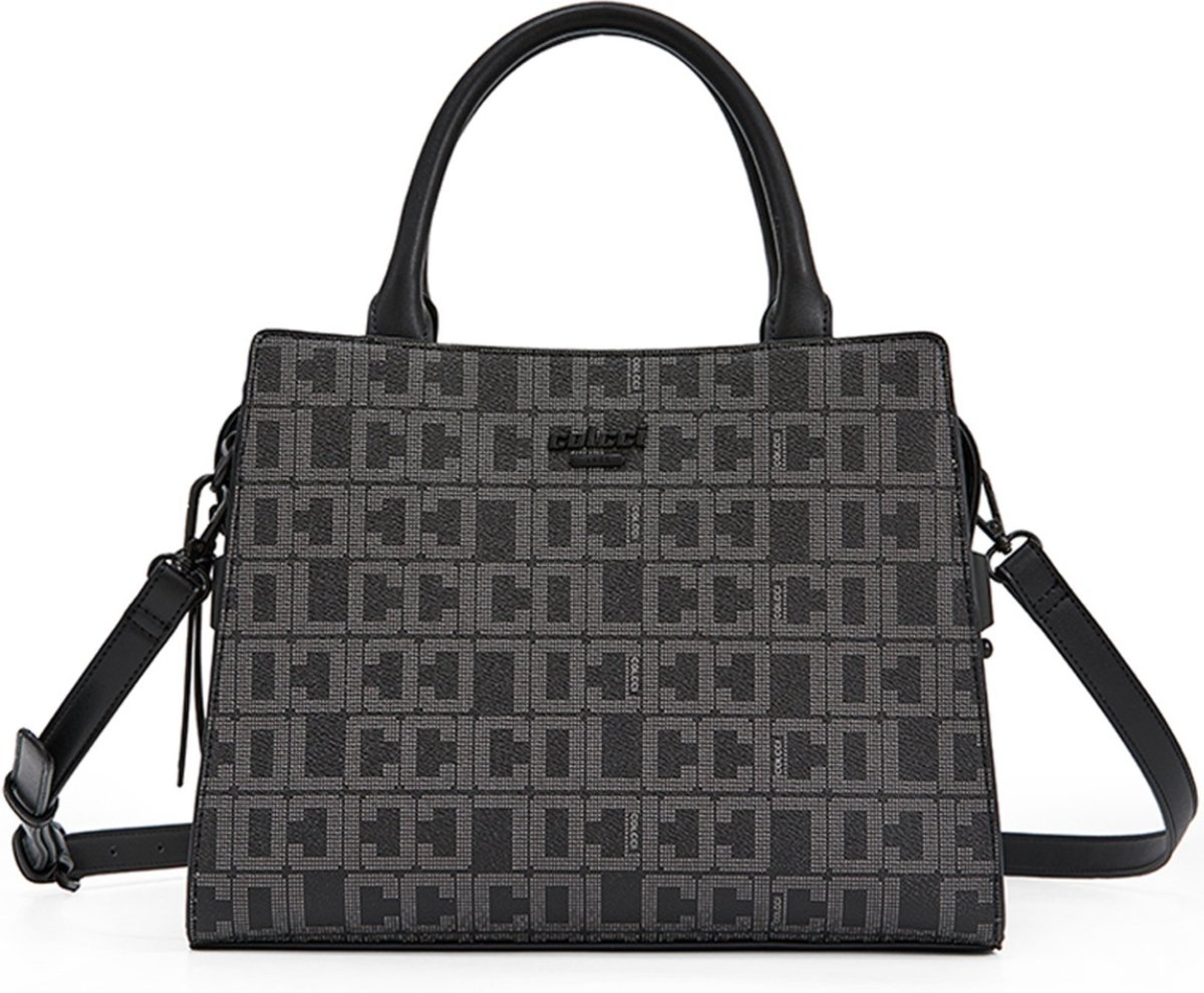 Imagem principal Bolsa Tote Colcci Monograma Ou25 Feminino preto Colcci preto
