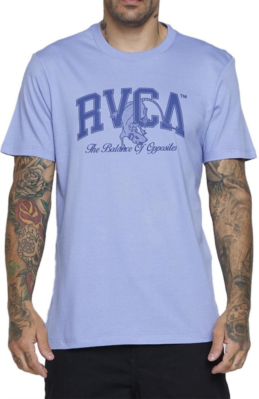 Imagem principal Camiseta RVCA Undergrad SM25 Masculina Lilás roxo RVCA roxo