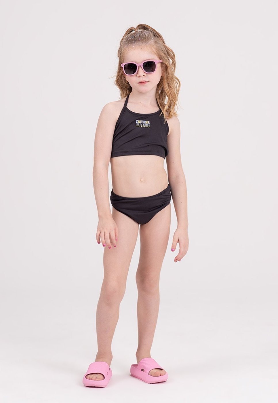 Imagem principal Conjunto Biquíni UV 50+ Little Summer VIDA COSTEIRA preto VIDA COSTEIRA preto