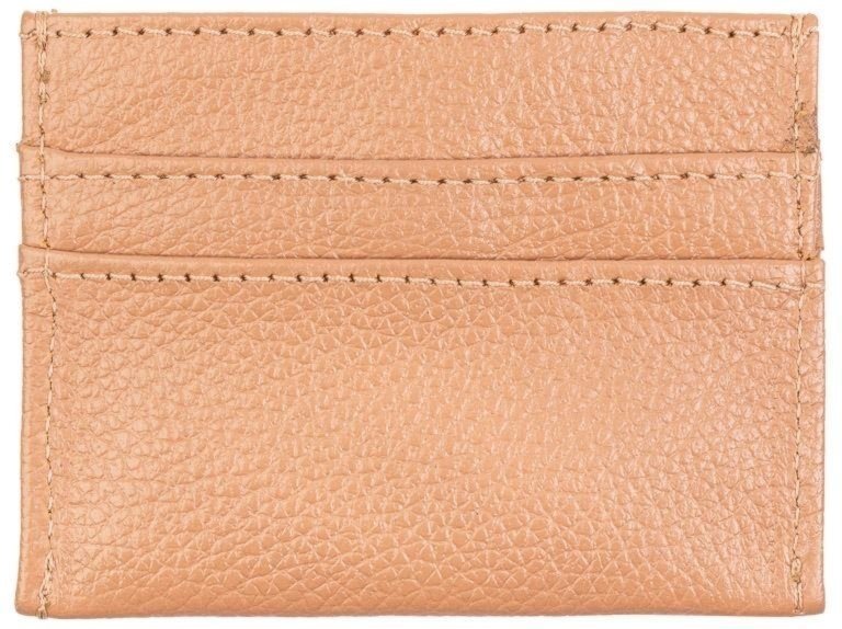 Porta cartões de couro liso Ianna 8x10cm