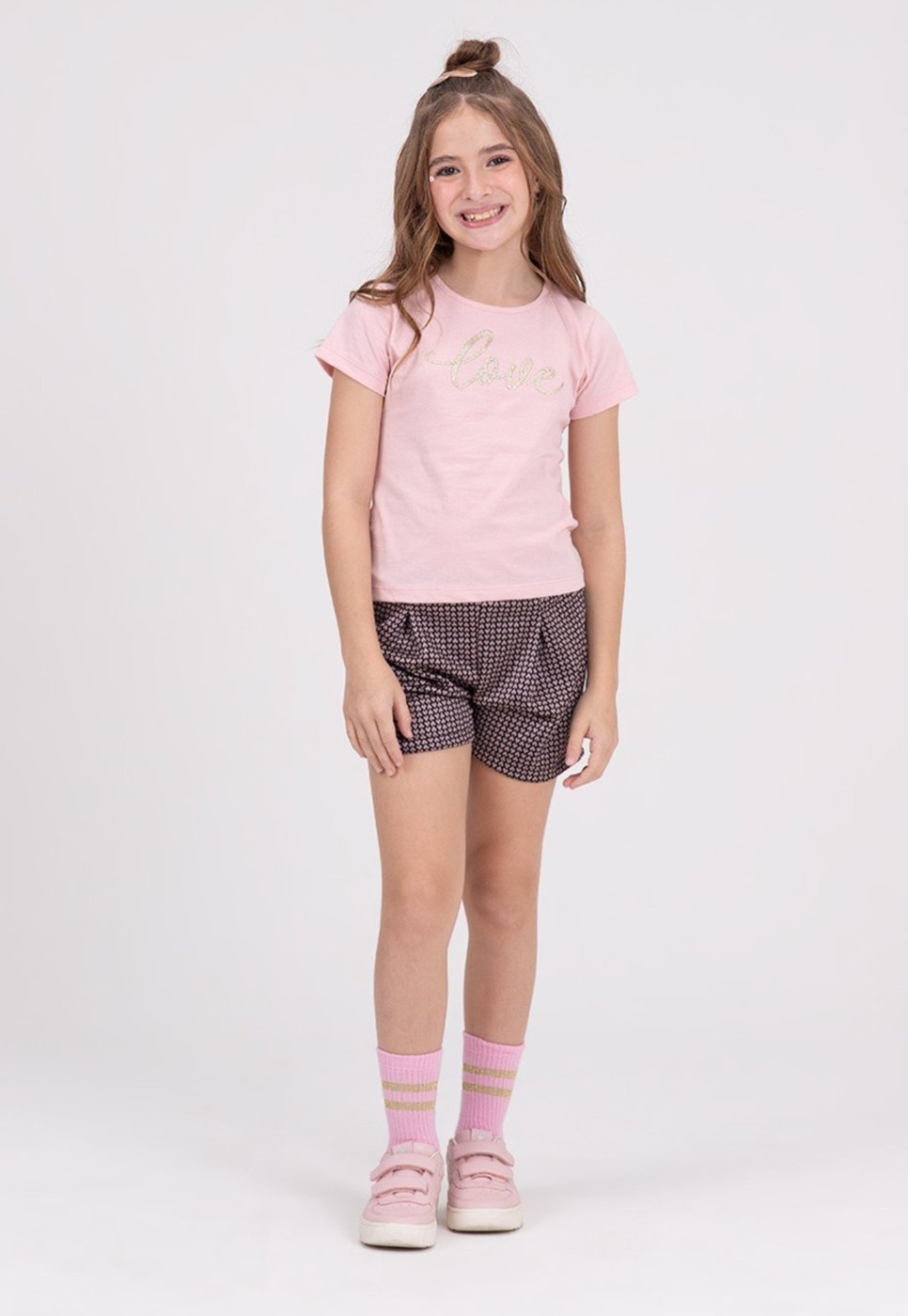 Imagem principal Infantil - Conjunto Jacquard Shine Claro VIDA COSTEIRA rosa VIDA COSTEIRA rosa