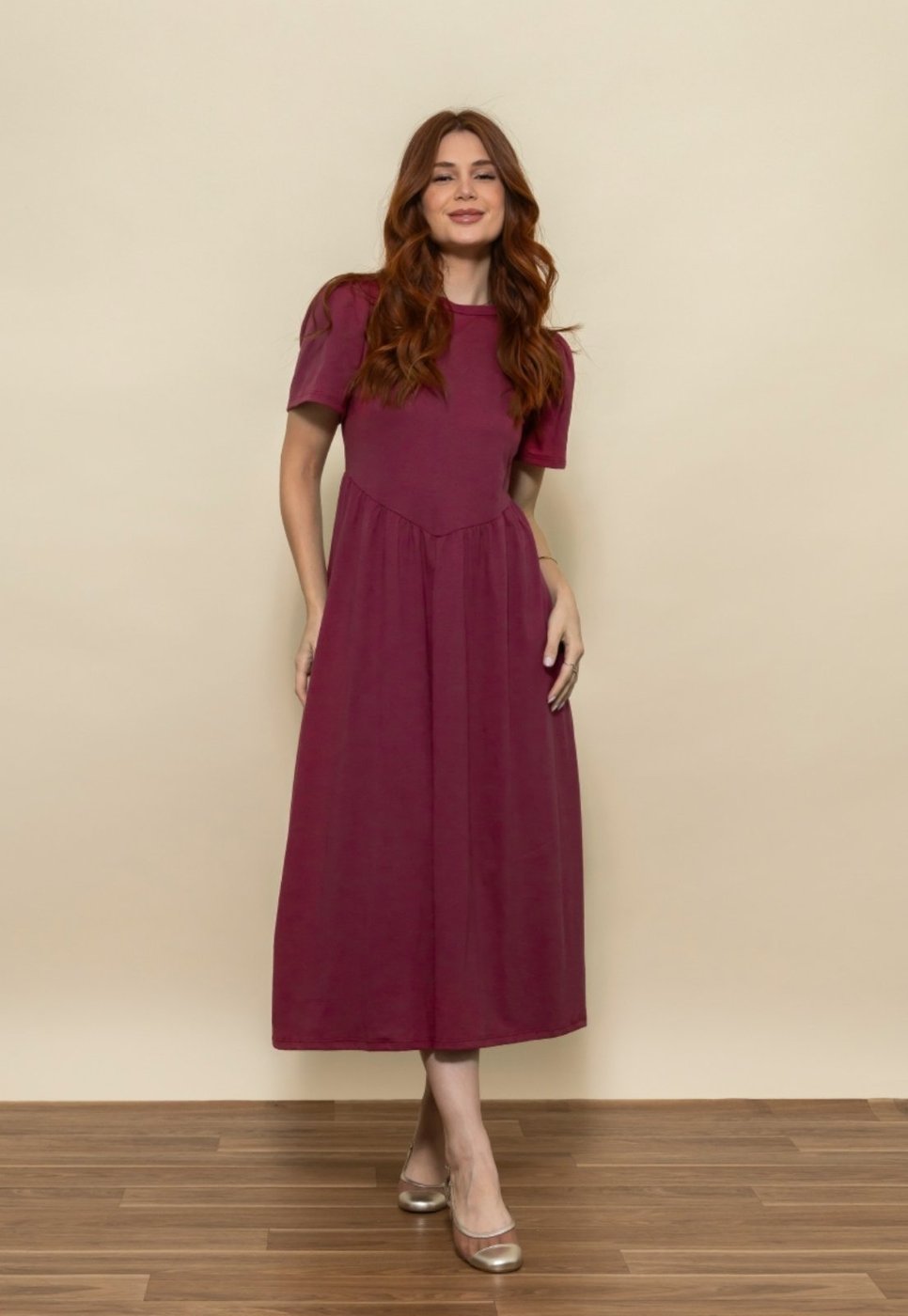 Vestido Audrey Malha Lisa