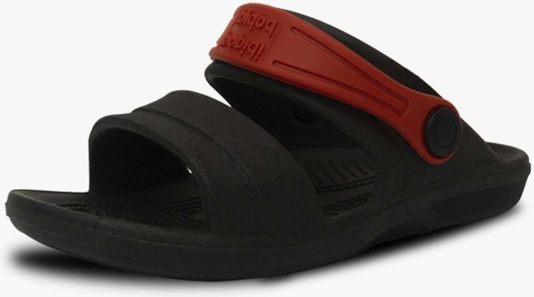 Imagem principal Infantil - Sandalia Papete Masculina Pópidi Babuche Menino com preto/vermelho Pópidí preto/vermelho