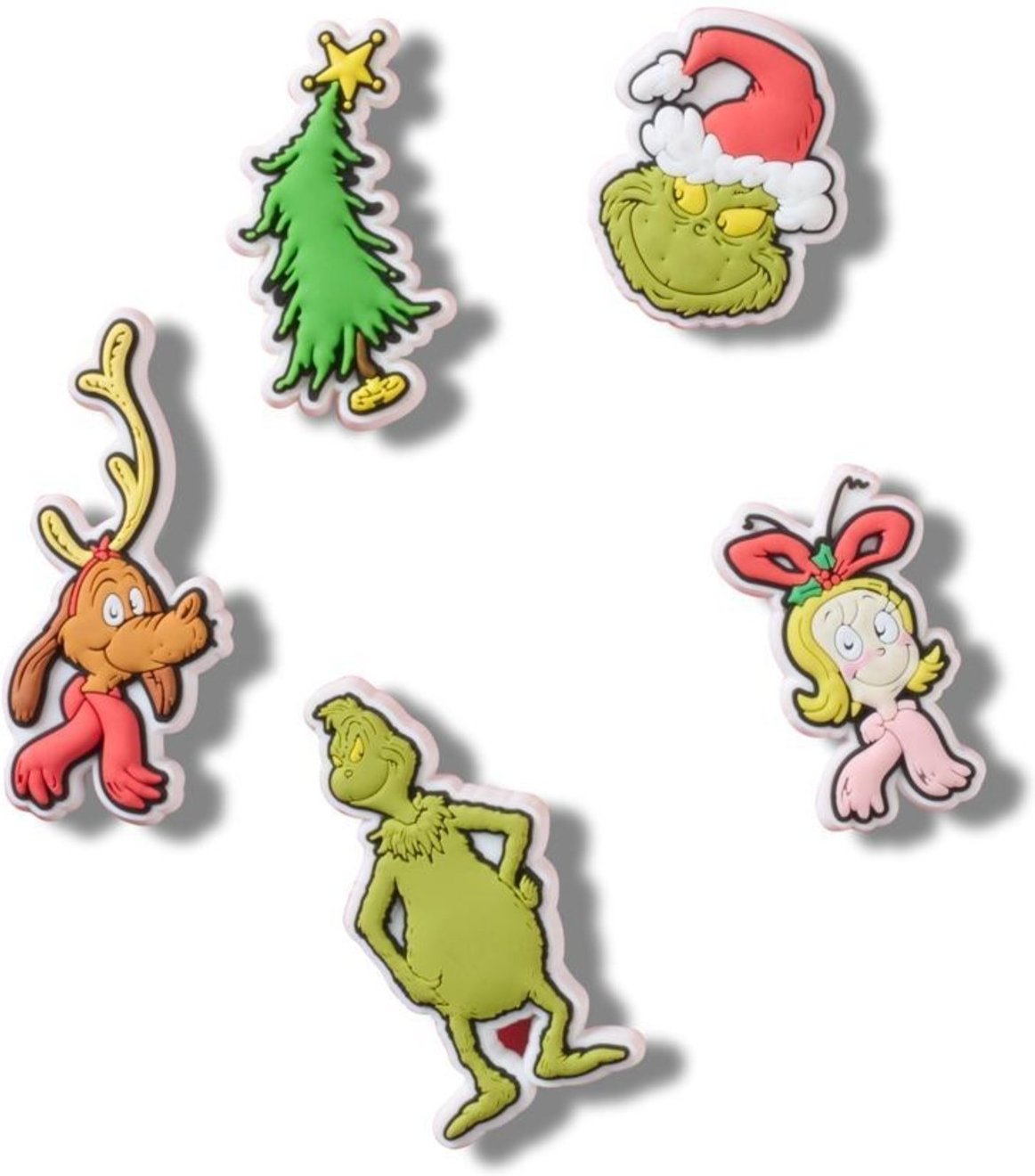 Infantil - Jibbitz™ The Grinch Pack com 5 Peças