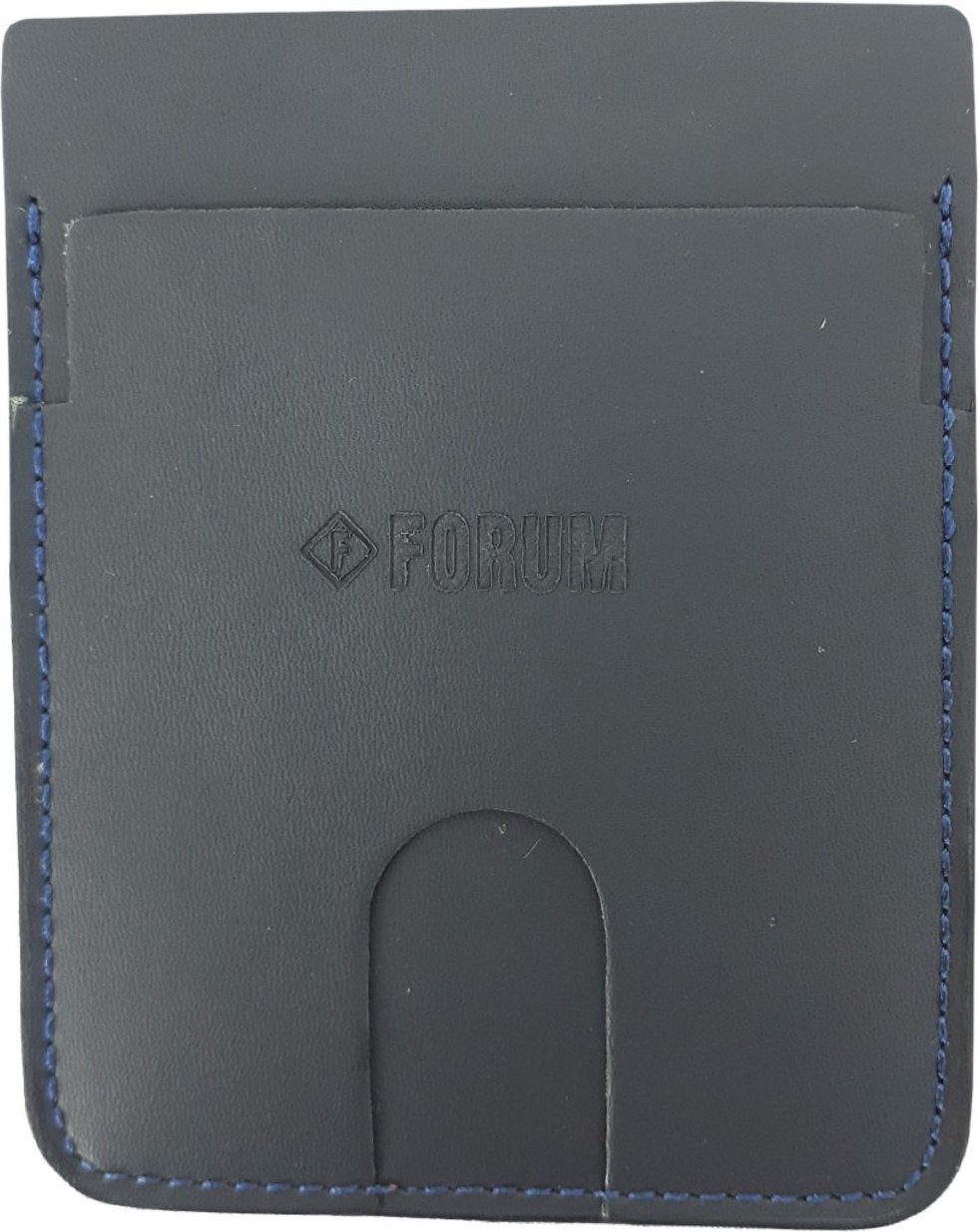 Imagem principal Carteira Forum Masculina Porta Cartão Couro Slim azul marinho Forum azul marinho