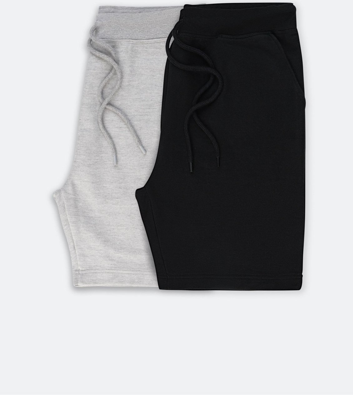 Imagem principal Kit Com 2 Bermudas Básicas Masculinas Em Moletom Hering cinza Hering cinza