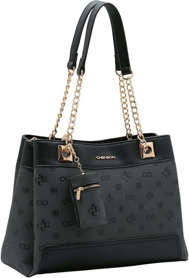 Imagem principal Bolsa Feminina Chenson Monograma Atemporal 3485412 preto Chenson preto