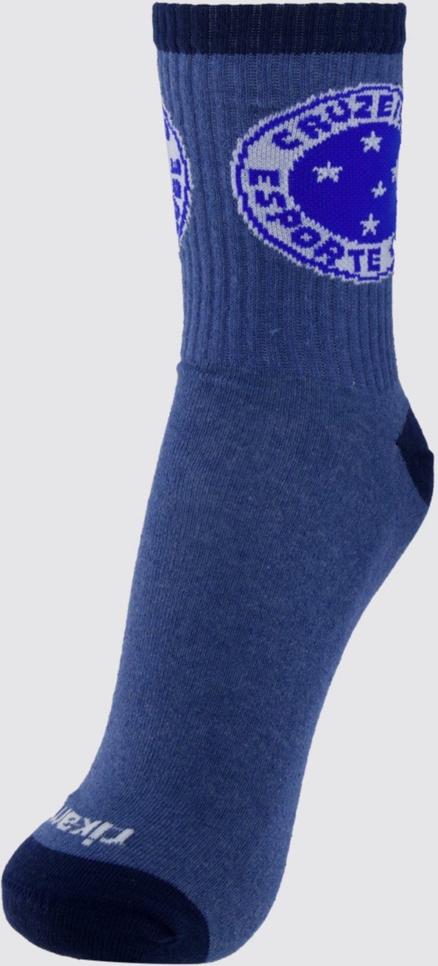 Imagem principal Meia Cruzeiro Esporte e Marinho Rikam azul Rikam azul