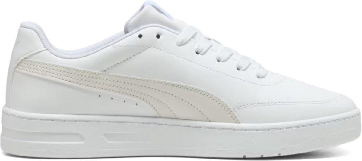 Imagem principal Tênis Puma Court Classic Clean BDP White/Vapor Grey P40444007.38 branco white Puma branco white