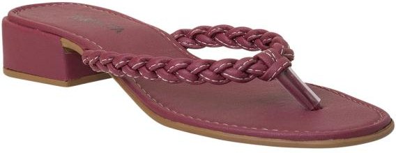 Imagem principal Tamanco Vinho com Tiras Trançadas Perfecta Perfecta