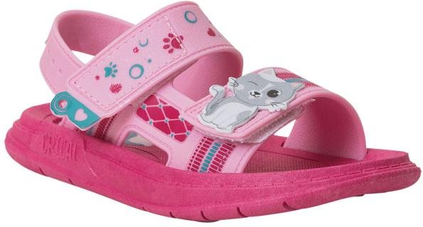 Imagem principal Sandália Infantil Rosa com Velcro Perfecta Perfecta