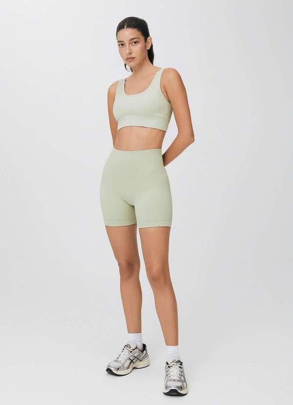 Imagem principal Shorts Esportivo Feminino Biker Verde Hering Hering