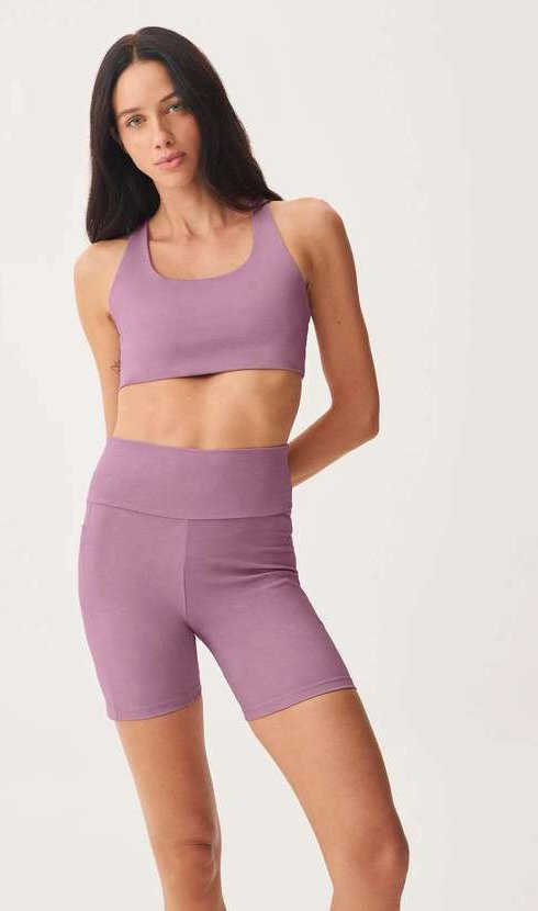 Imagem principal Bermuda Feminina Esportiva Biker com Fio Lycra Rosa Hering Hering